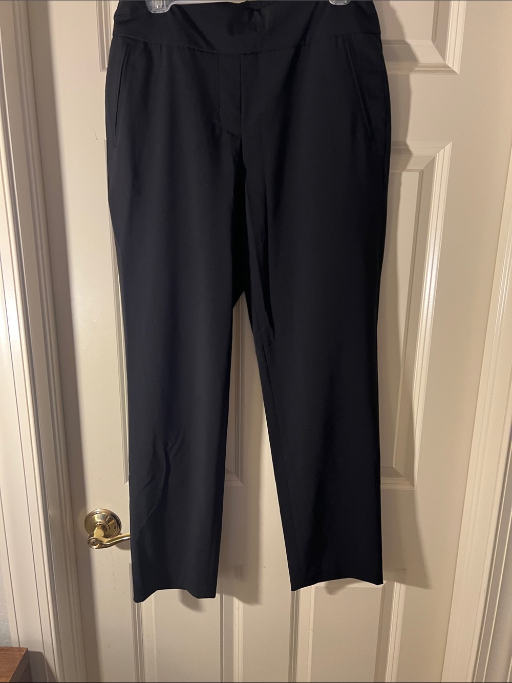 Women's Black Tailored Trousers - Sleek Straight Leg